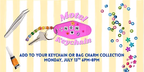 Motel Keychain & Bag Charm Workshop