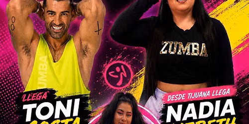 Zumba Master Class con Toni Costa y Nadia Lizbeth 