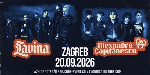 LAVINA & ALEXANDRA C\u0102PIT\u0102NESCU \/ 20.09.2026. \/ TVORNICA KULTURE