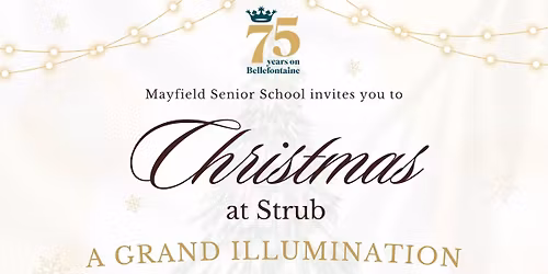 Christmas at Strub: Grand Illumination\ud83c\udf84\u2728
