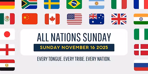 All Nations Sunday