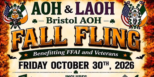 Bristol AOH & LAOH Fall Fling