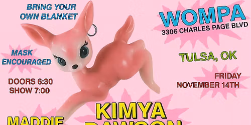 Kimya Dawson, Samantha Crain with Mickey Reece, Maddie Riggin and Fat Dracula in Concert at WOMPA