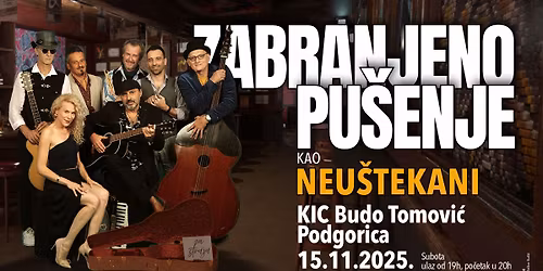 Zabranjeno pu\u0161enje kao #NEU\u0160TEKANI @ KIC Budo Tomovi\u0107, Podgorica