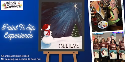 Fort Myers Paint and Pour \u2013 Believe