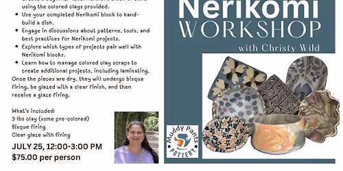 Nerikomi Workshop with Christy Wild