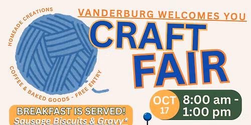 Vanderburg MC Craft Fair