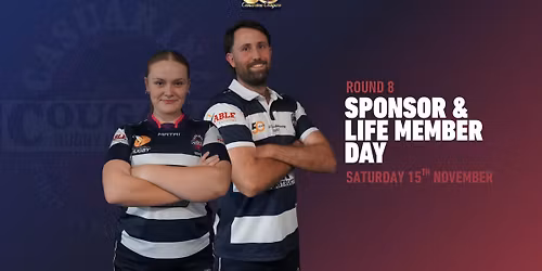 Sponsors + Life Members Day | Round 8 