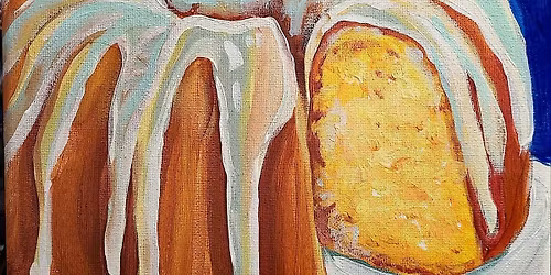 Paint and Sip: Lemon Pound Cake