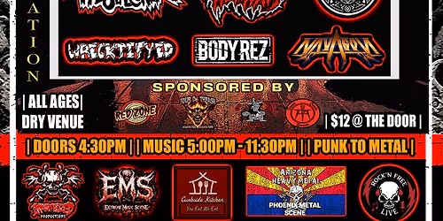 CORRUPT 3 Day Revelation Tour | Dare to Know, Horrid Remains, We Steal Copper, Navagon, n More