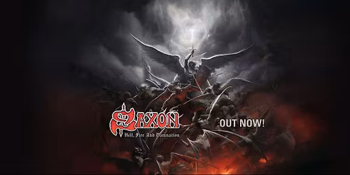 Saxon, Dirkschneider in Cardiff