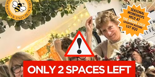 \ud83c\udf84\ud83c\udf81\ud83c\udf1fCHRISTMAS FABRIC WREATH MAKING\ud83c\udf1f\ud83c\udf81\ud83c\udf84  AT THE GROVE LOCK, LEIGHTON BUZZARD (LU7 0QU)