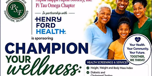 Champion Your Wellness Health Fair