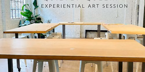 Quietly Queer's Experiential Art Session: Paint, Wine & Connect