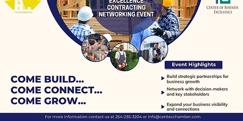 Center of Business Excellence Contracting Networking Event