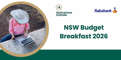 Agribusiness Australia | NSW Budget Breakfast 2026