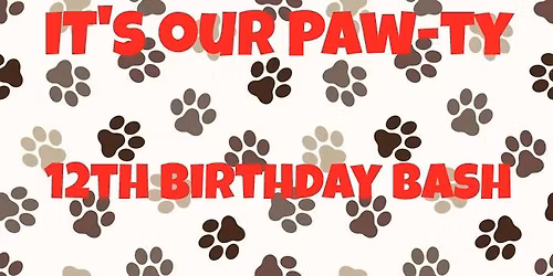 It's our Paw-ty.