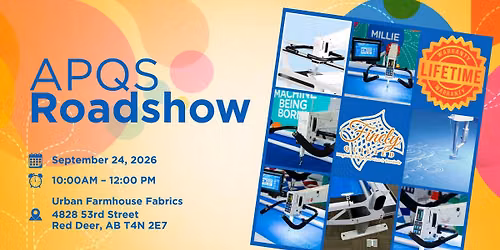 APQS Road Show \u2013 Longarm Experience