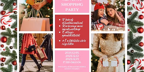 🎀🎁🎄Lakásbutik Adventi Shopping Party🎄🎁🎀