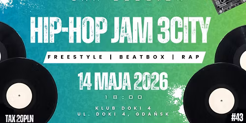 HIP-HOP JAM 3CITY - | FREESTYLE | BEATBOX | RAP | JAM SESSION | GDA #043