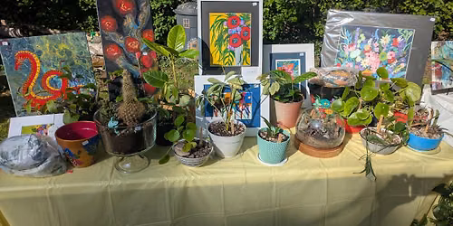 Annual Art and Houseplant sale