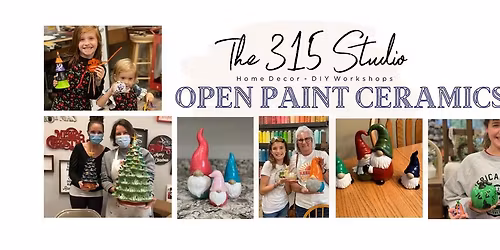 Ceramic Painting Open Studio