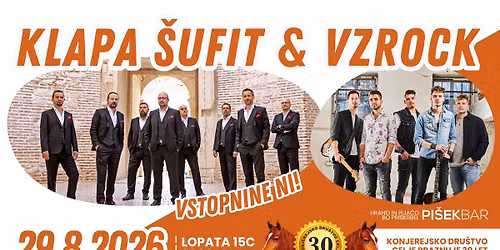 KLAPA \u0160UFIT & GOSTI PRESENE\u010cENJA: 30 let konjerejskega dru\u0161tva Celje