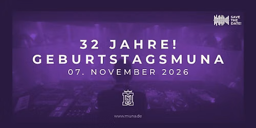 32 Jahre! Geburtstagsmuna 