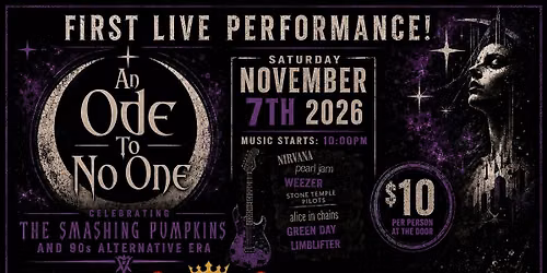 An Ode To No One - First LIVE Performance @ The Glengarrian Pub 