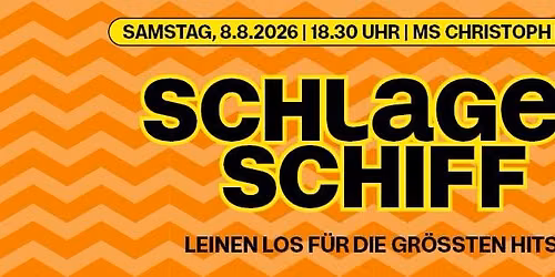 Schlager Schiff | MS Christoph Merian