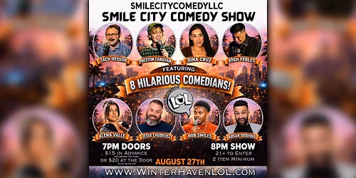 Smile City Comedy Show! with Rob Smiles