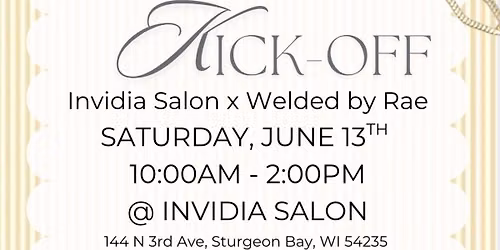 Welded by Rae permanent jewelry Pop up