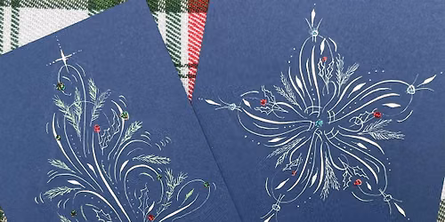 Creative making: Festive calligraphy