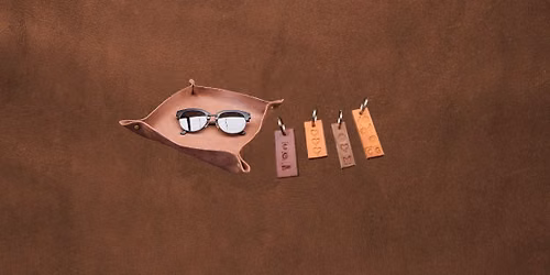 Leather Crafting Night Session - Valet Tray and Keyrings