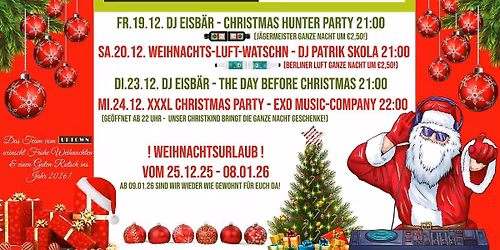 Christmas Hunter Party