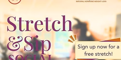 \u2728 Stretch & Sip Social at StretchMed Ormond Beach! \u2728