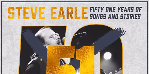 Steve Earle: 51 Years of Songs & Stories at Renfro Valley
