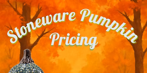 Stoneware Pumpkin Workshop