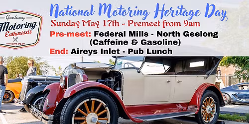 National Motoring Heritage Day 2026 - Caffeine & Gasoline