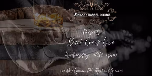 Buck Creek @ T'z Whiskey Barrel Lounge  11\/8 (8-11pm)
