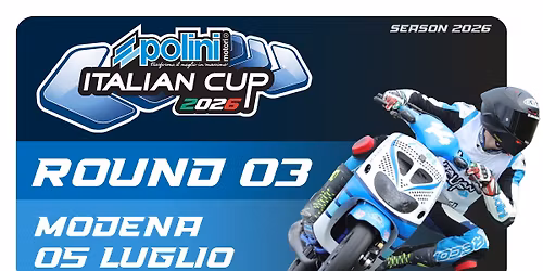 POLINI ITALIAN CUP 2026 - ROUND 3 MODENA