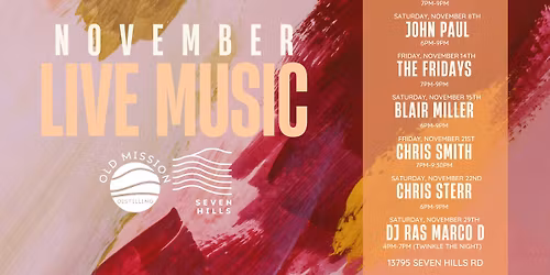 Chris Sterr LIVE at SEVEN HILLS