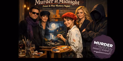 Murder Mystery Paint Night