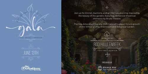 May Arboretum Society 2026 Gala