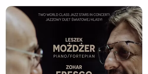 Be Art Cultural Foundation proudly presents - Leszek Mo\u017cd\u017cer Zohar Fresco in Concert!