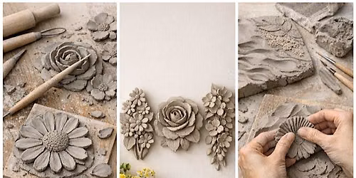 Bloom in Clay: A Spring Flower Wall Sculpture Mini\u2011Course