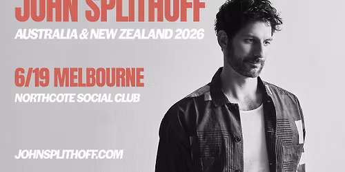 John Splithoff at Northcote Social Club