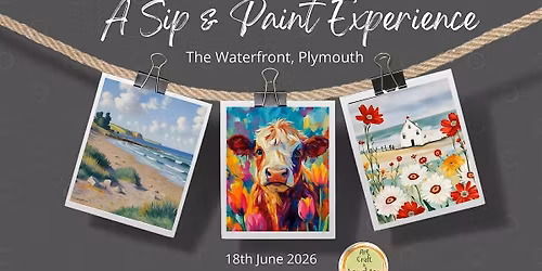 A Sip & Paint Experience
