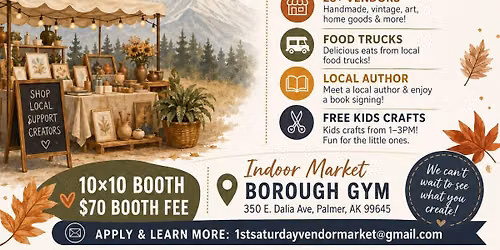 1st Saturday Vendor Market