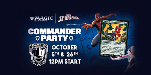 Marvel\u2019s Spider-Man Commander Party